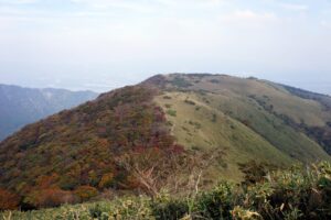 秋の遠足尾根