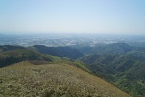 石榑峠登山道からの景色